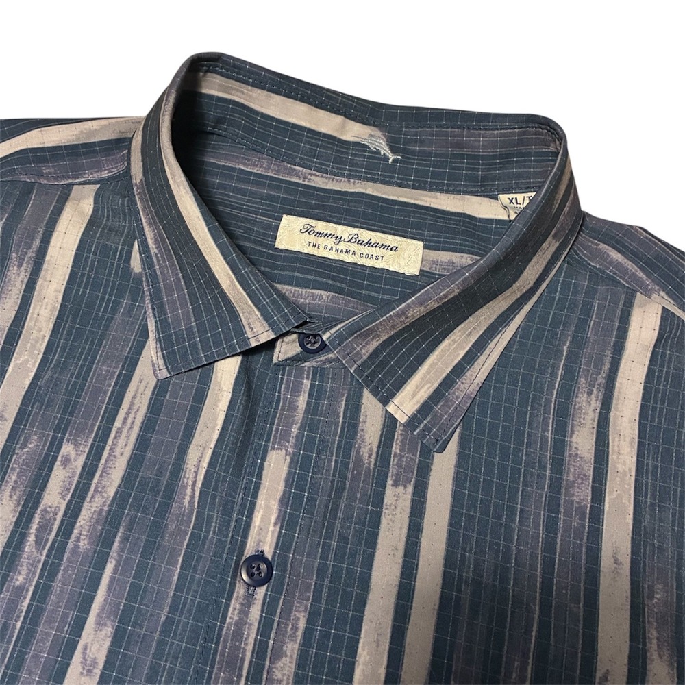 Tommy Bahama The Bahama Coast IslandZone Mens Short Sleeve Button Up Shirt XL